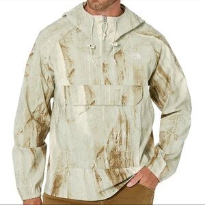 The North Face Camo Printed Class V Packable Anorak Jacket Size M